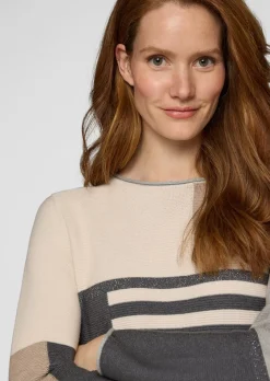 Pull en tricot avec coton