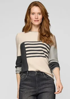Pull en tricot avec coton