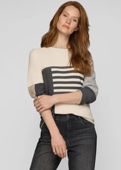 Pull en tricot avec coton