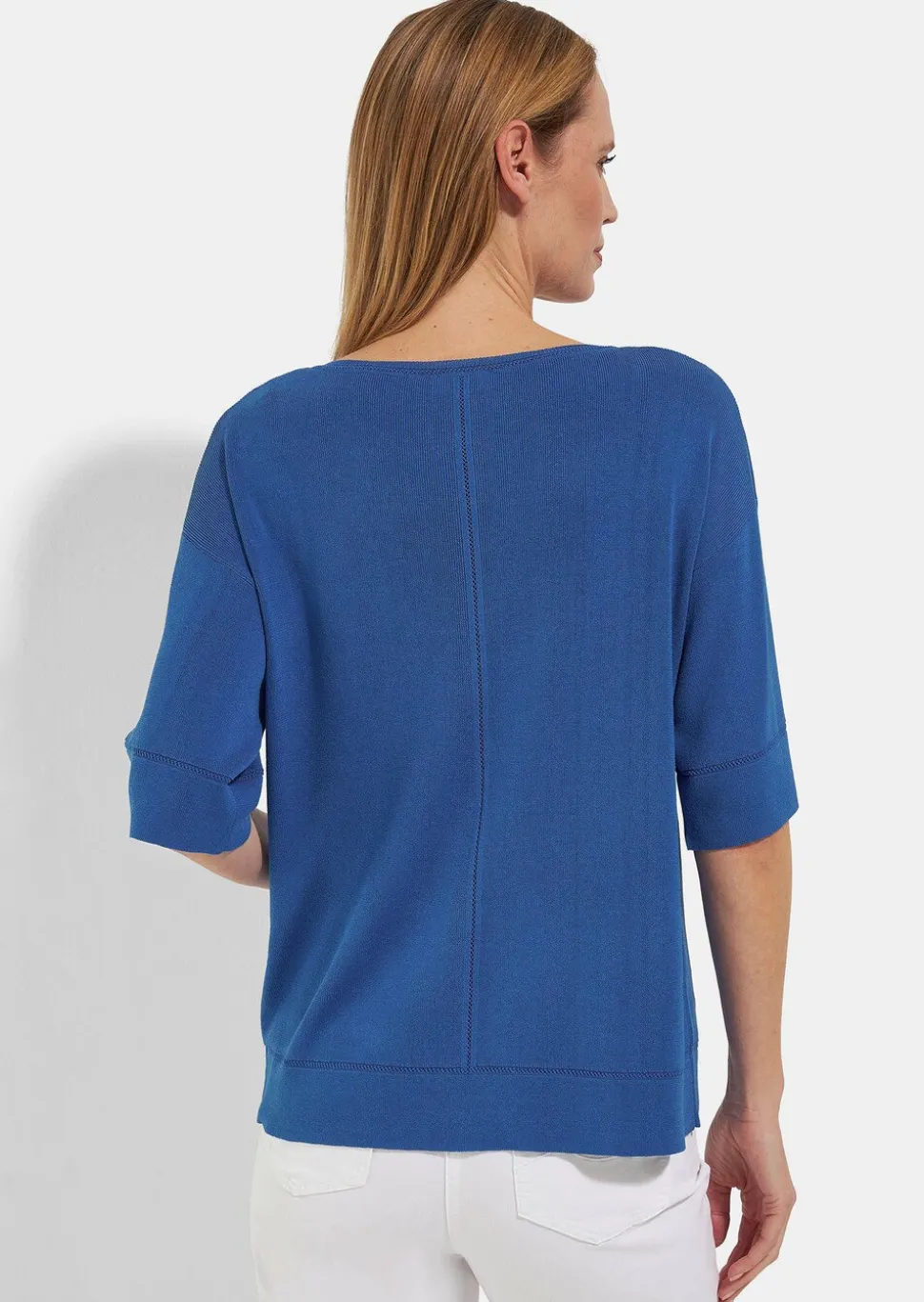 Pull en tricot avec motif ajouré