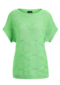 Pull en tricot avec motif à losanges
