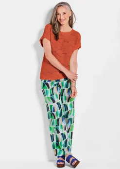 Pull en tricot avec motif à losanges