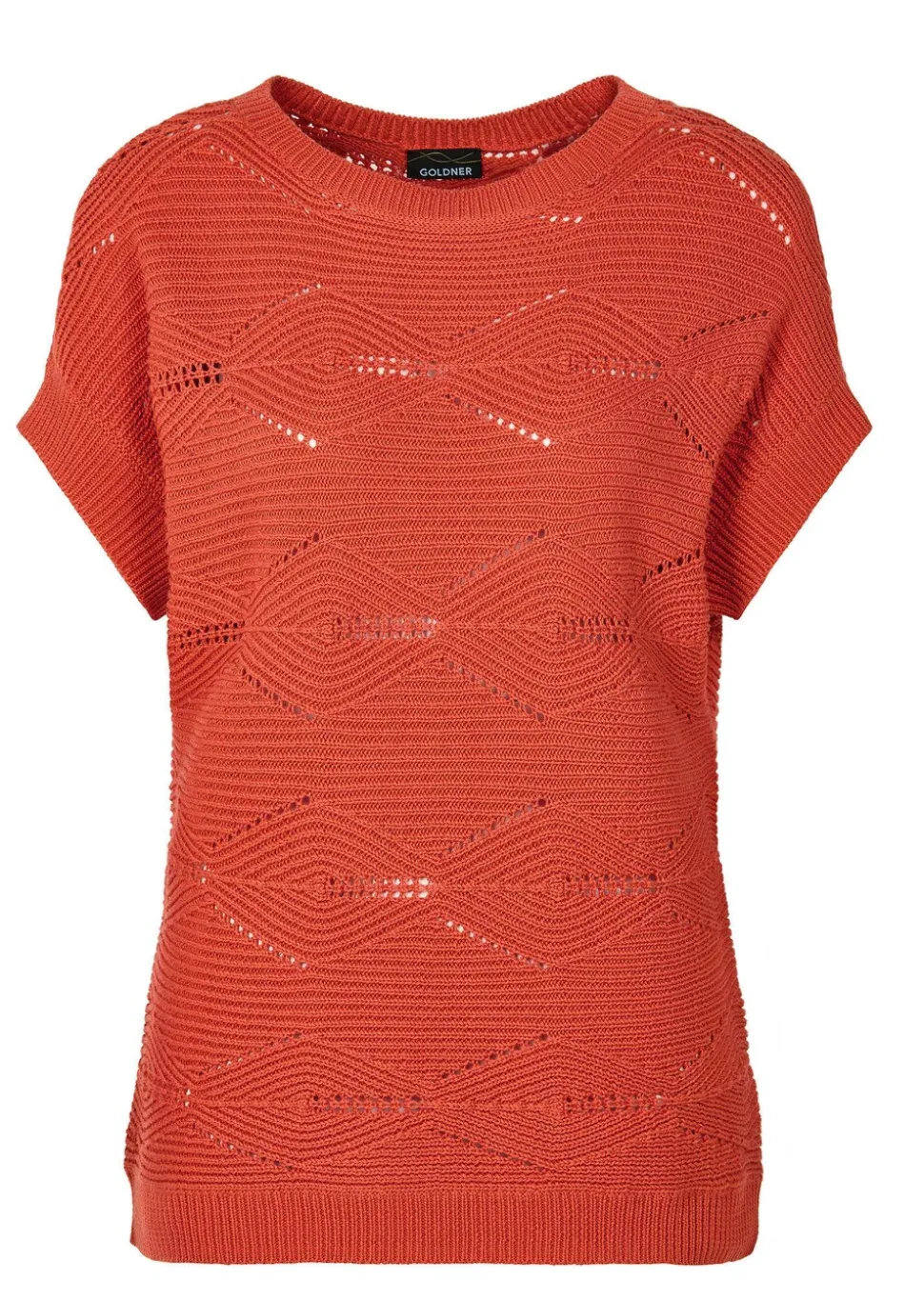 Pull en tricot avec motif à losanges