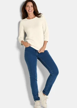 Pull en tricot avec motif à pois