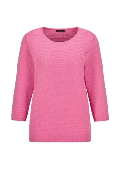 Pull en tricot avec motif à pois