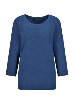 Pull en tricot avec motif à pois