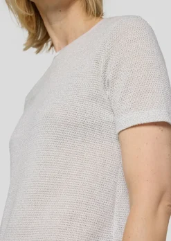 Pull en tricot brillant, léger