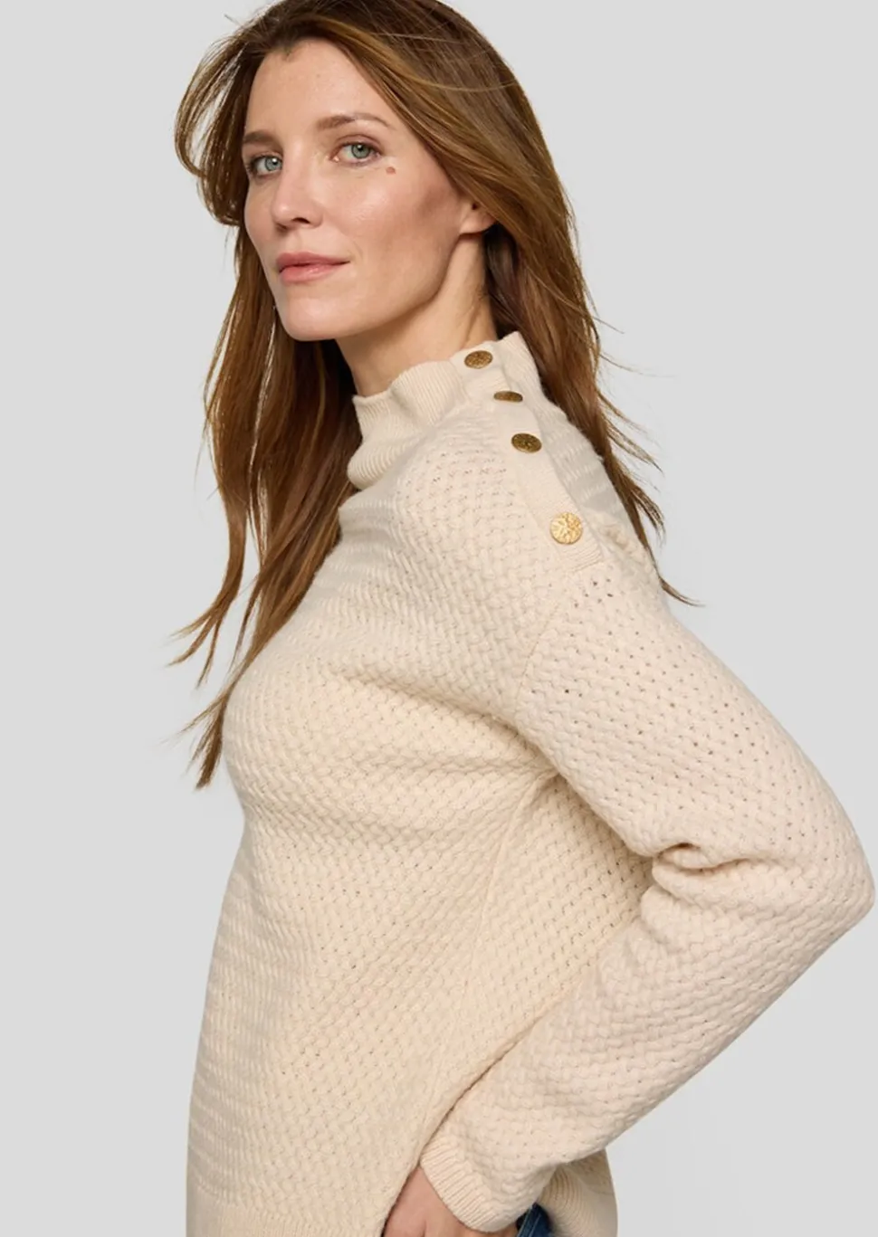 Pull en tricot de laine vierge