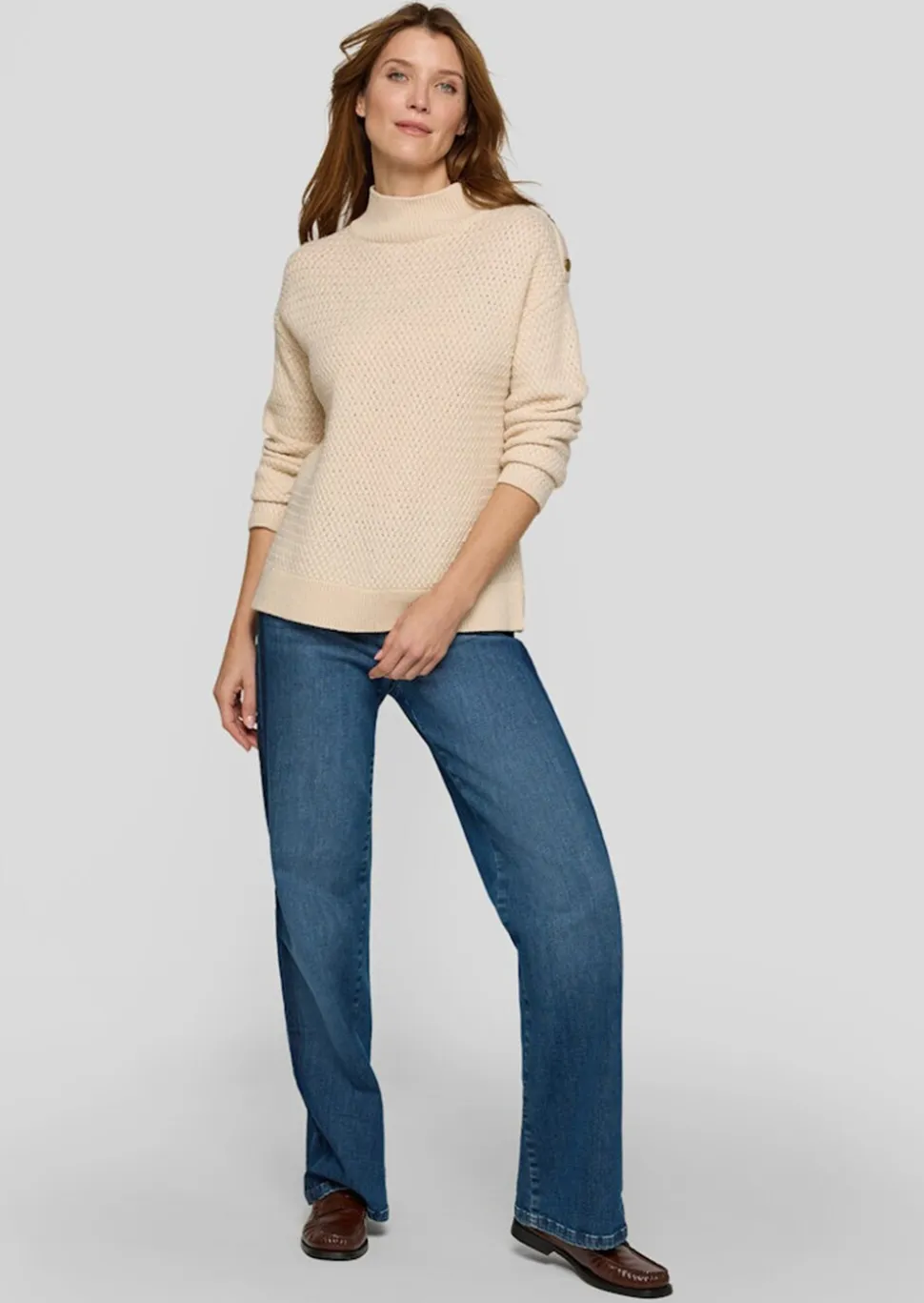 Pull en tricot de laine vierge