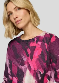 Pull en tricot douillet orné de pierres scintillantes