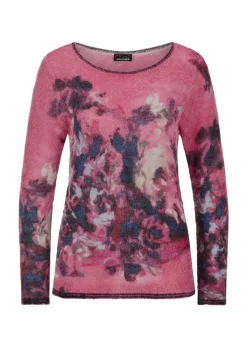 Pull en tricot fin avec laine d’alpaga