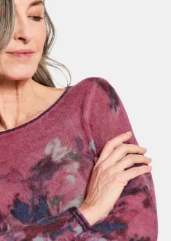 Pull en tricot fin avec laine d’alpaga