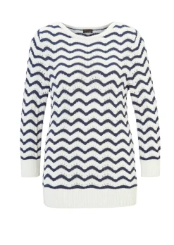 Pull en tricot à manches 3/4
