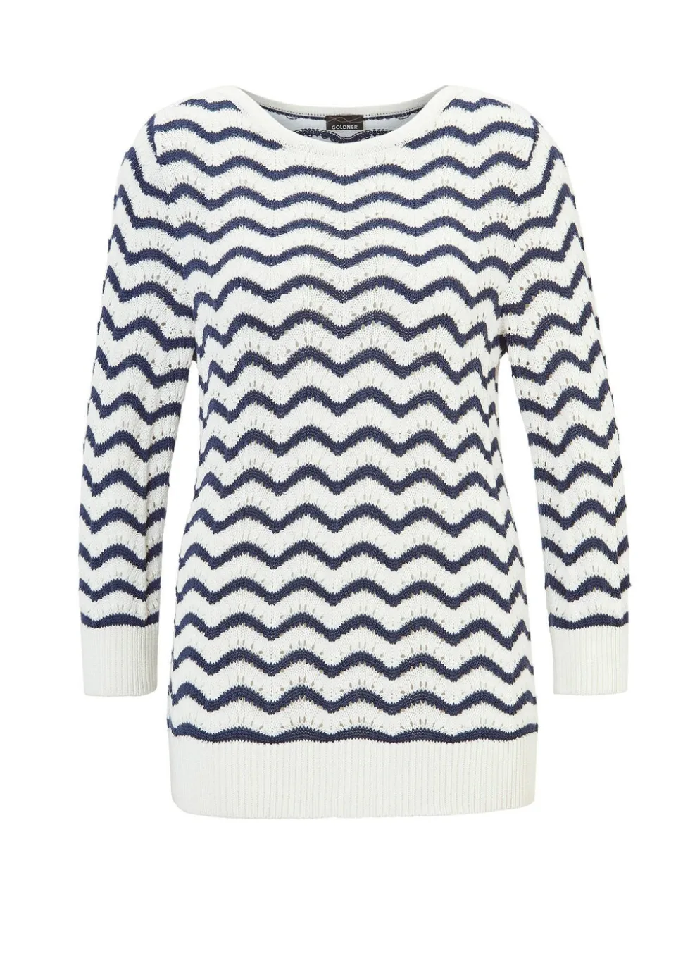 Pull en tricot à manches 3/4