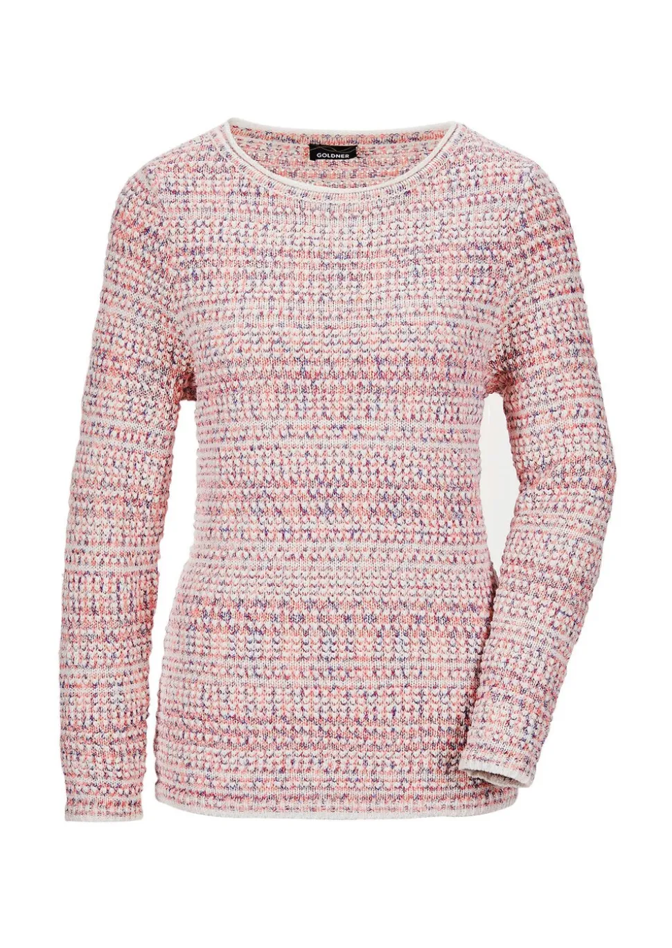 Pull en tricot multicolore