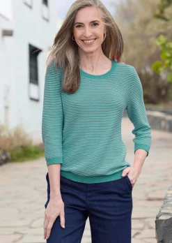 Pull en tricot pur coton