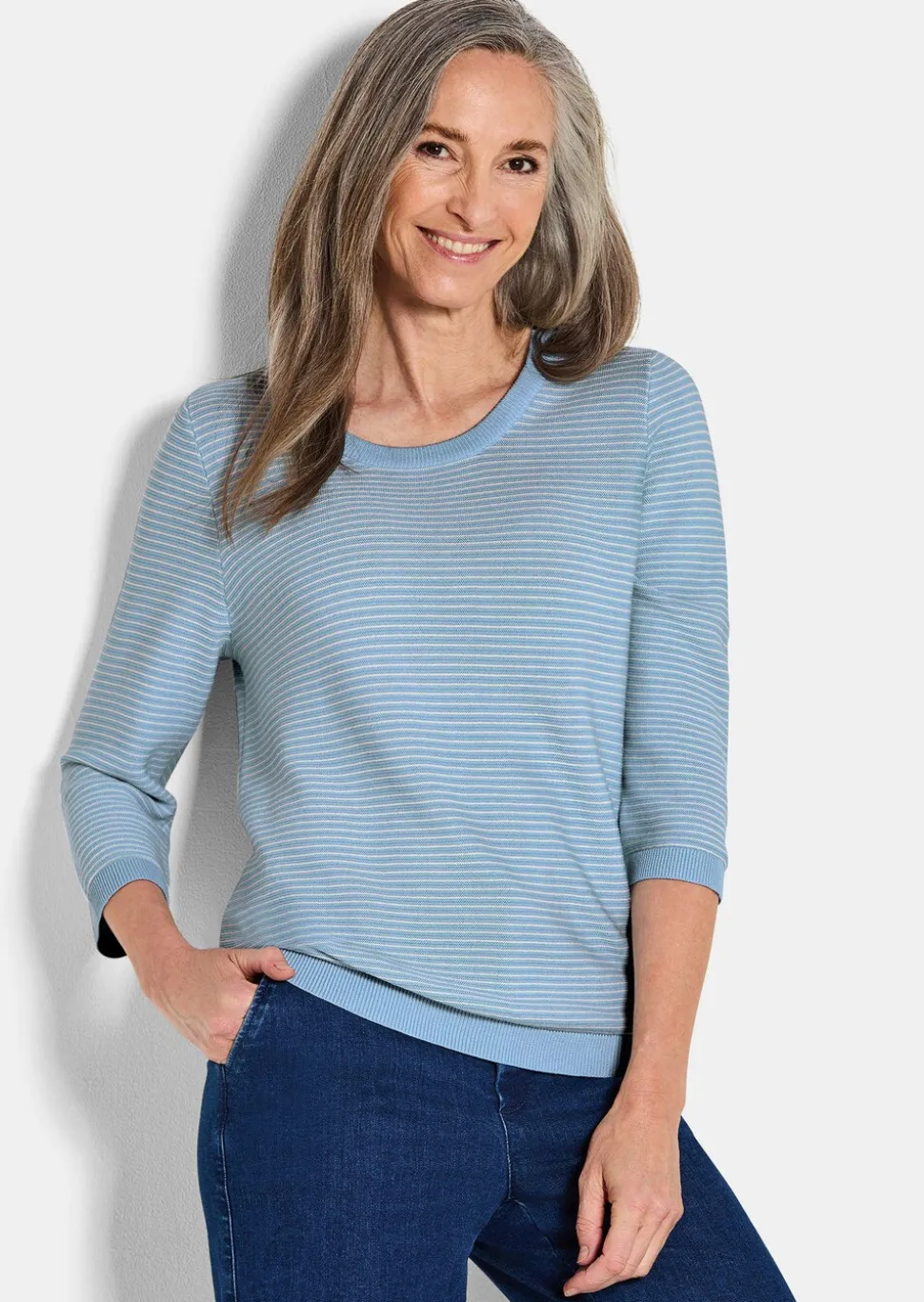 Pull en tricot pur coton