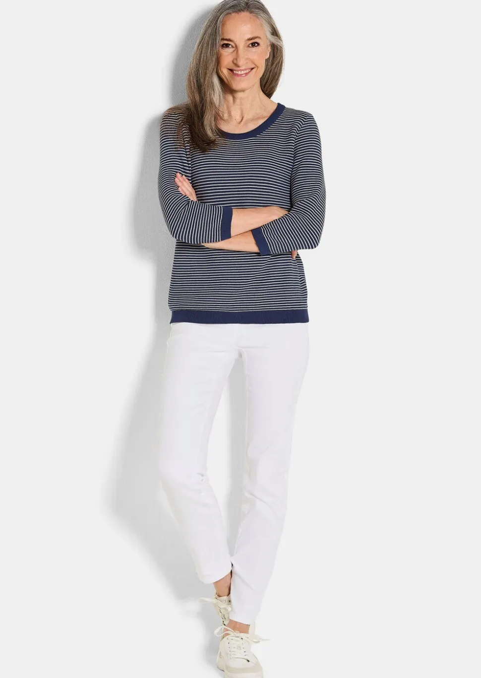 Pull en tricot pur coton