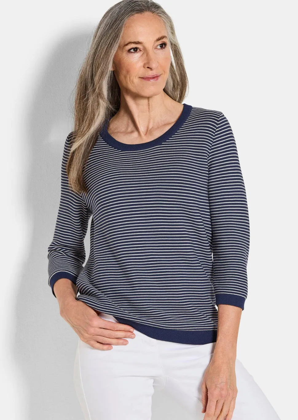 Pull en tricot pur coton