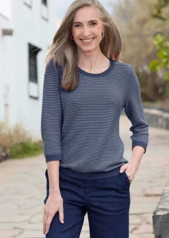 Pull en tricot pur coton