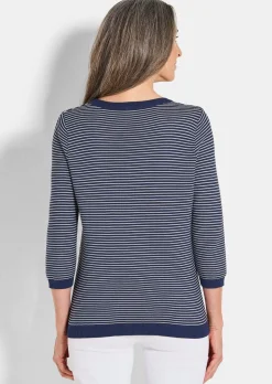 Pull en tricot pur coton