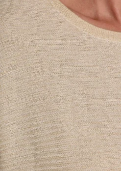 Pull en tricot raffiné avec fil brillant