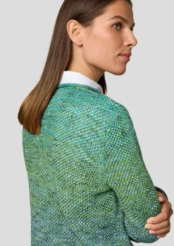 Pull en tricot structuré