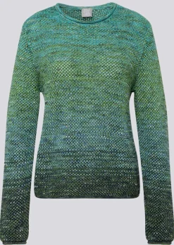 Pull en tricot structuré