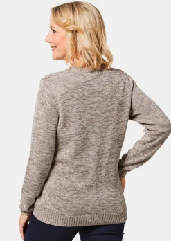 Pull à fil brillant