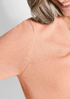 Pull à manches courtes en cachemire
