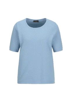 Pull à manches mi-longues avec motif à pois
