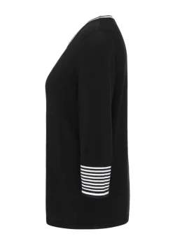 Pull à motif féminin