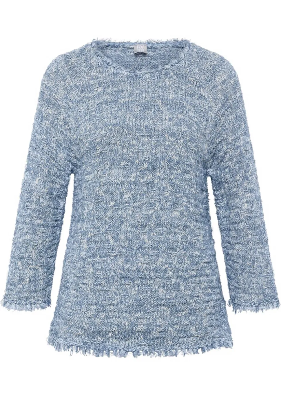 Pull multicolore orné de paillettes