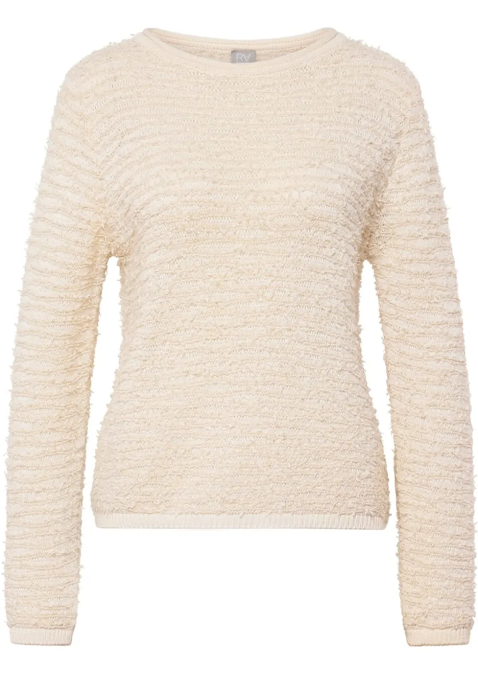 Pull-over en maille ruban raffinée