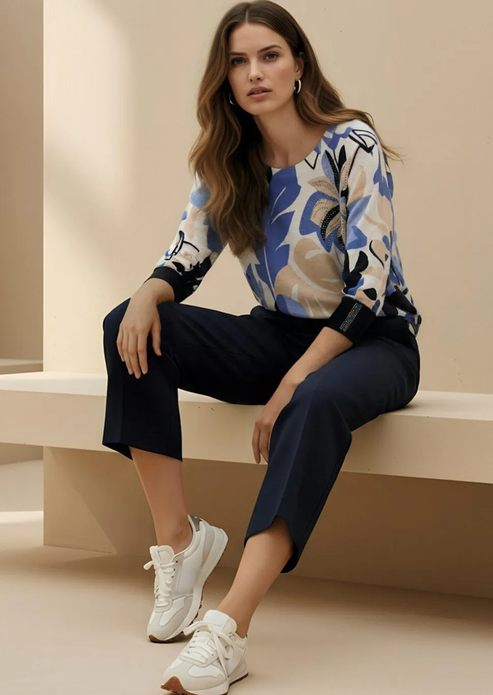 Pull-over en tricot pur coton