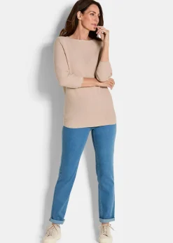 Pull. Pur coton