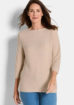 Pull. Pur coton
