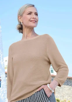 Pull. Pur coton