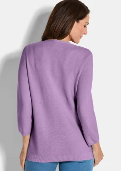 Pull. Pur coton