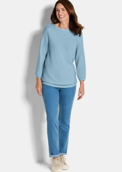 Pull. Pur coton