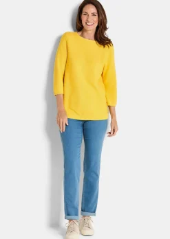 Pull. Pur coton