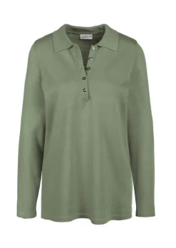 Pull sobre avec col polo