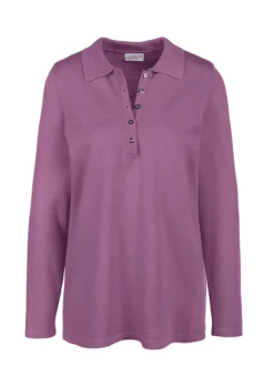 Pull sobre avec col polo