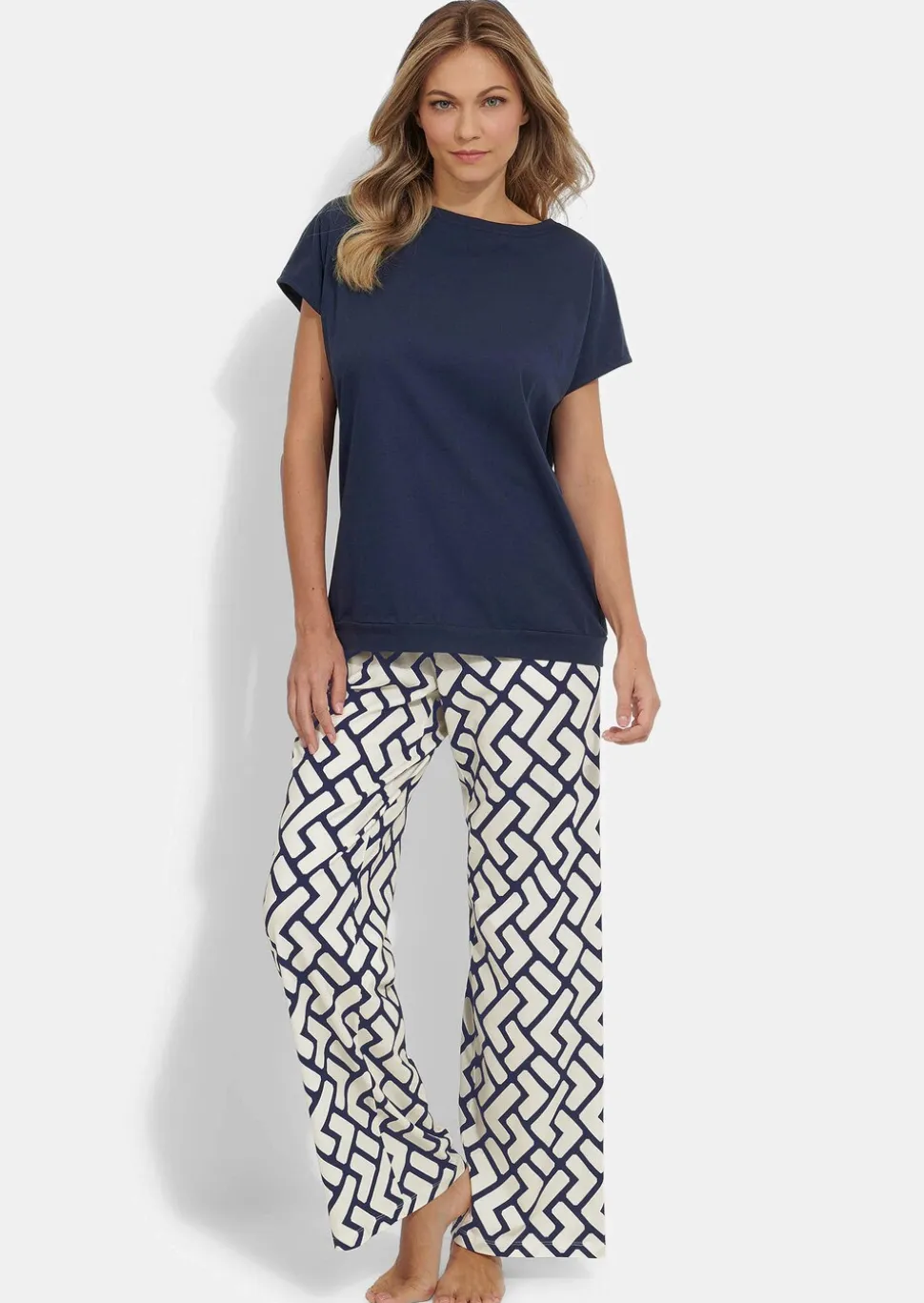 Pyjama en coton et Modal