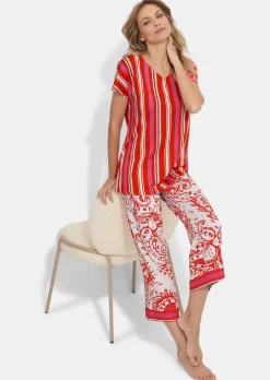 Pyjama en jersey de coton et Modal