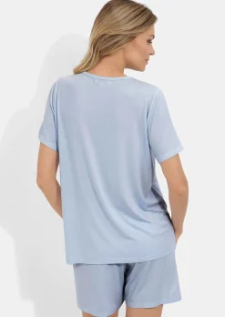 Pyjashort en jersey lisse