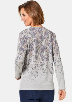 Ravissant T-shirt avec décolleté soigné, raffiné.