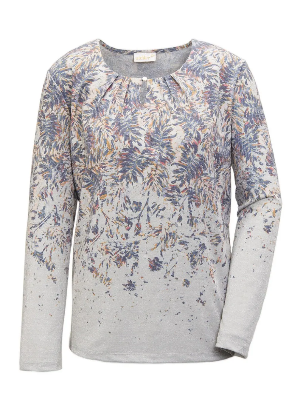 Ravissant T-shirt avec décolleté soigné, raffiné.