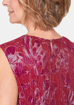 Robe avantageuse avec fils brillants