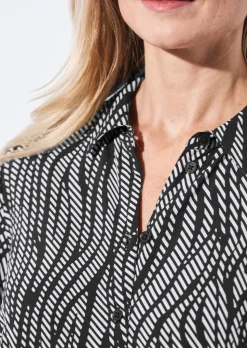Robe-chemisier à col chemise